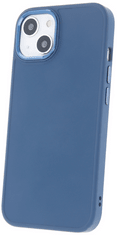 Onasi Satin maskica za iPhone 13 Pro, silikonska, plava