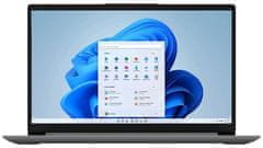 Lenovo Prijenosno računalo IdeaPad 1 15AMN7, R5-7520U, 16GB, 512GB, 39,62cm, FHD, W11H, sivo (82VG007WSC)