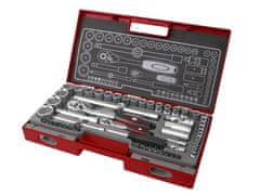 Fortum Utičnica (4700011) nasadni ključevi, set od 60 komada, 1/4", 1/2", 61CrV5