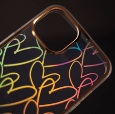 Onasi Maskica Valentine za iPhone 13 6.1, silikonska, sa srcima