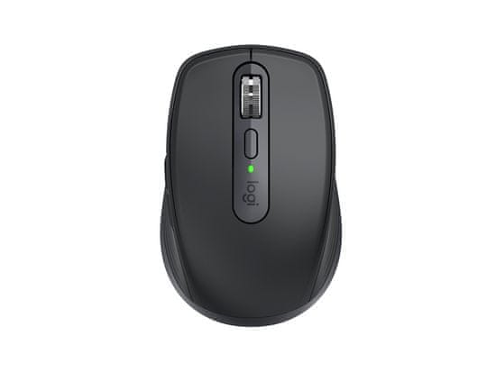 Logitech MX Anywhere 3S miš, Bluetooth, DarkField laser, grafit