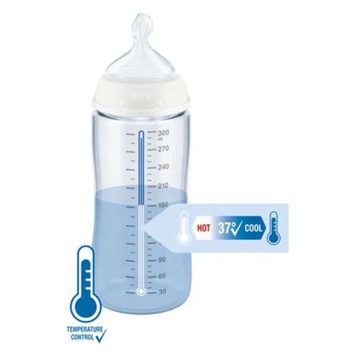  Nuk First Choice+ plastična boca, indikator temperature, Mickey Mouse, 300 ml 