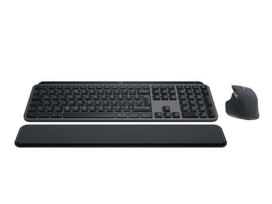 Logitech MX Keys S Combo miš i tipkovnica, HR gravura, grafitna (920-011614)