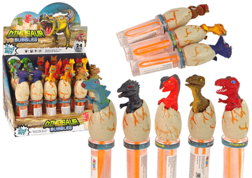 slomart LEAN TOYS Bubble Maker Dinosaur 18 cm Različite Boje