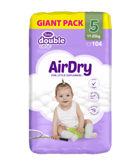 Violeta Giant Pack Air Dry pelene, Junior 5, 11-25 kg, 104/1