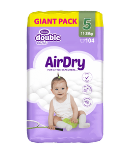  Violeta Giant Pack Air Dry pelene, Junior 5, 11-25 kg, 104/1   