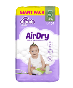  Violeta Giant Pack Air Dry pelene, Junior 5, 11-25 kg, 104/1   