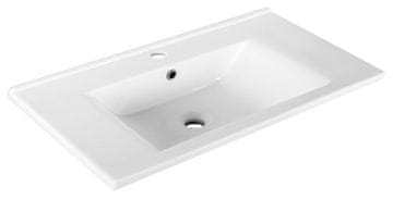 AQUALINE AQUALINE ZUNO 75 Keramički Umivaonik 75x45 cm, Bijeli