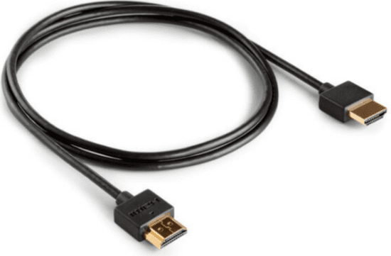 Meliconi HDMI kabel, tanak, 2 m, crni