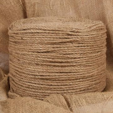 Vidaxl Juteno uže, duljine 50 m, debljine 4 mm