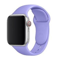 BStrap Soft Silicone remen za Apple Watch 38/40/41mm, Light Purple