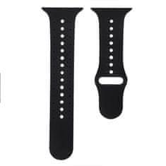 BStrap Silicone Sport remen za Apple Watch 38/40/41mm, Black