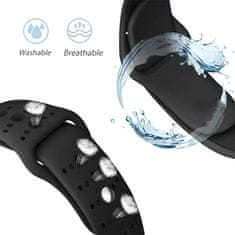 BStrap Silicone Sport remen za Apple Watch 38/40/41mm, Black