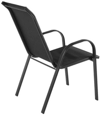 Fieldmann FDZN 5010 vrtna stolica, aluminijska, crna (50001602)