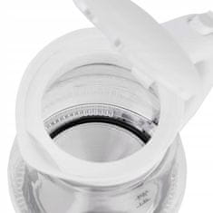 Adler ADL električni kuhalo AD 1274 BG bijelo, prozirno, 1.7 L, 2200 W