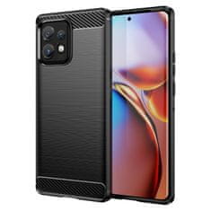 MG Carbon maska za Motorola Moto X40 / X40 Pro, crno