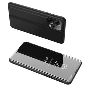 MG Clear View preklopna maska za Xiaomi Redmi Note 12 Pro / Poco X5 Pro 5G, crno