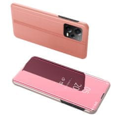 MG Clear View preklopna maska za Xiaomi Redmi 11A / 12C / Poco C55, ružičasta