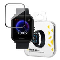 MG Watch Glass Hybrid zaštitno staklo za Xiaomi Amazfit Bip U Pro, crno
