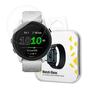 MG Full Glue zaštitno staklo za Garmin Forerunner 745, crno