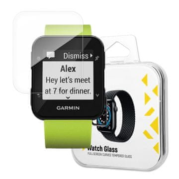 MG Full Glue zaštitno staklo za Garmin Forerunner 35, crno