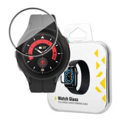 MG Full Glue zaštitno staklo za Samsung Galaxy Watch 5 Pro 45mm, crno