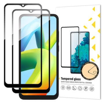 MG Full Glue 2x zaštitno staklo za Xiaomi Redmi A1 / A2, crno