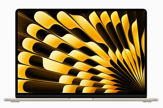 Apple MacBook Air 15 prijenosno računalo, M2, 10C GPU, 8GB, SSD256GB, ZEE, Starlight (mqku3ze/a)
