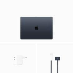 Apple MacBook Air 15 prijenosno računalo, M2, 10C GPU, 8GB, SSD512GB, ZEE, Midnight (mqkx3ze/a)