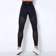 CoZy Ženske sportske tajice CoZyleggings Gloria - Crne, XS