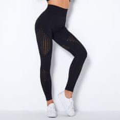 CoZy Ženske sportske tajice CoZyleggings Gloria - Crne, XS