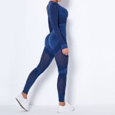 CoZy Ženske sportske tajice CoZyleggings Gloria - Plave, XS