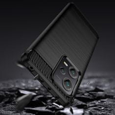 MG Carbon maska za Xiaomi Redmi Note 12 Pro Plus, crno