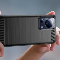 MG Carbon maska za Xiaomi 13 Lite, crno