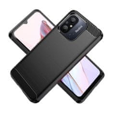 MG Carbon maska za Xiaomi Redmi 11A / Poco C55 / Redmi 12C, crno