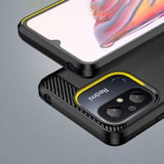 MG Carbon maska za Xiaomi Redmi 11A / Poco C55 / Redmi 12C, crno