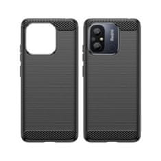 MG Carbon maska za Xiaomi Redmi 11A / Poco C55 / Redmi 12C, crno