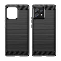 MG Carbon maska za Motorola Moto X40 / X40 Pro, crno