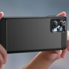 MG Carbon maska za Motorola Moto G53 / G13, crno