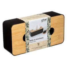 5Five® Natureo kutija za maramice crna
