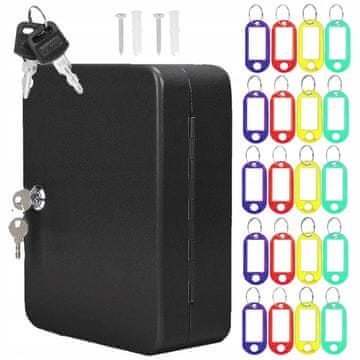 Dexxer Sigurnosni metalni ormarić za 20 ključeva - ključ brava