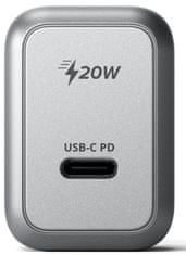 Satechi 20W USB-C PD zidni punjač, ​​Space Grey (ST-UC20WCM-EU)