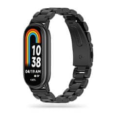 Tech-protect Stainless remen za Xiaomi Smart Band 8 / 9, black