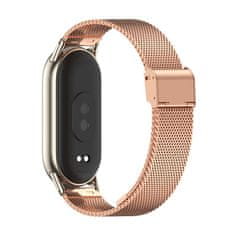 Tech-protect Milanese remen za Xiaomi Smart Band 8 / 9, rose gold