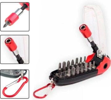 MTX Multifunkcionalni set magnetnih nastavaka 18 komada + ručka