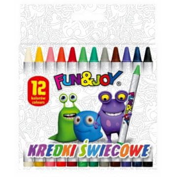 Titanum Voštane bojice Fun&Joy u 12 boja