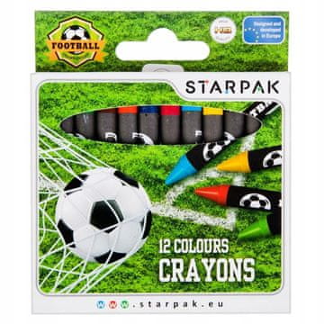 STARPAK Voštane bojice, 12 boja, nogomet