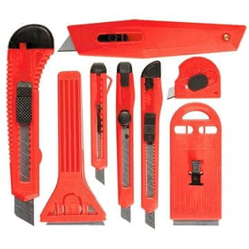 MTX 8-dijelni set PVC olfa univerzalnih tapecirskih noževa
