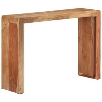Vidaxl Konzolni stolić 110x30x76 cm Masivno drvo akacije