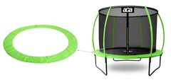 Aga Pokrivač za opruge na trampolinu SPORT EXCLUSIVE 305 cm Svijetlo zelena